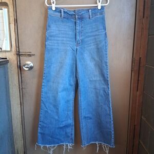 OAT‎ New York Jeans Wide Leg Light Wash Sz 28 EUC